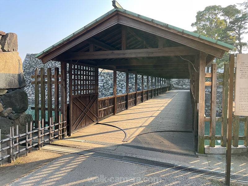 高松城（玉藻公園） 鞘橋