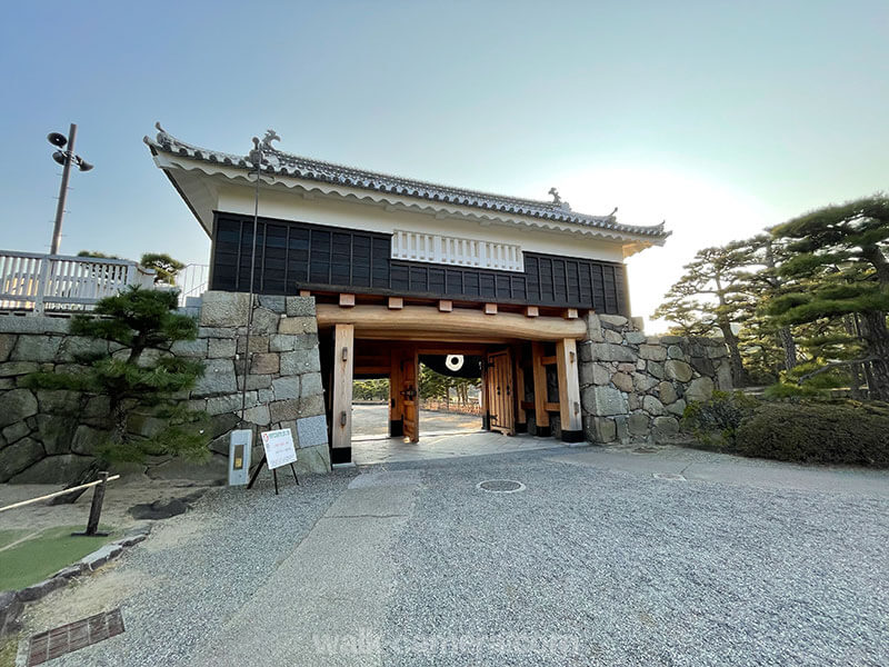 高松城（玉藻公園） 桜御門跡