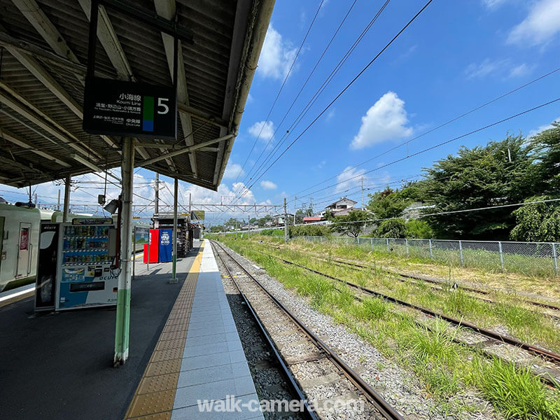 小淵沢駅を散策