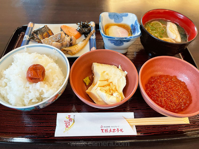 オーベルジュ天橋立 朝食