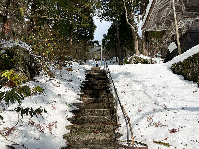 成相寺 石段