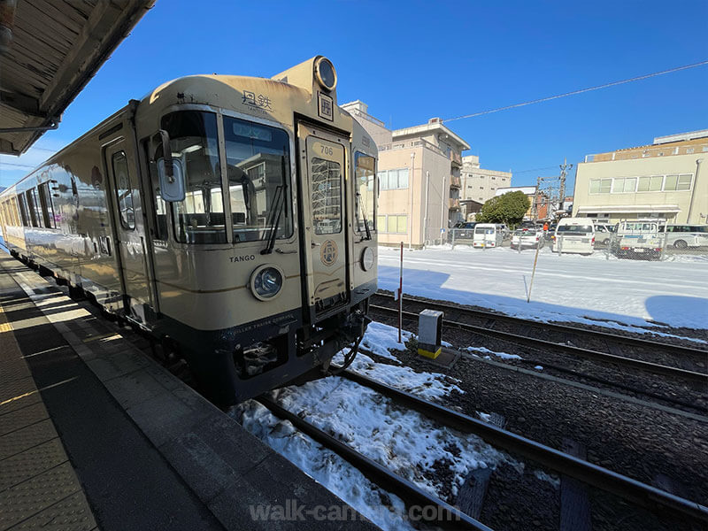 京都丹後鉄道で豊岡駅から天橋立駅へ