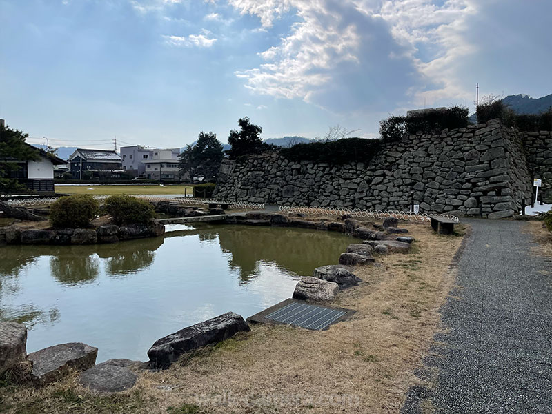 田辺城（舞鶴公園）石垣