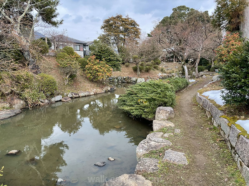 田辺城跡心種園 散策