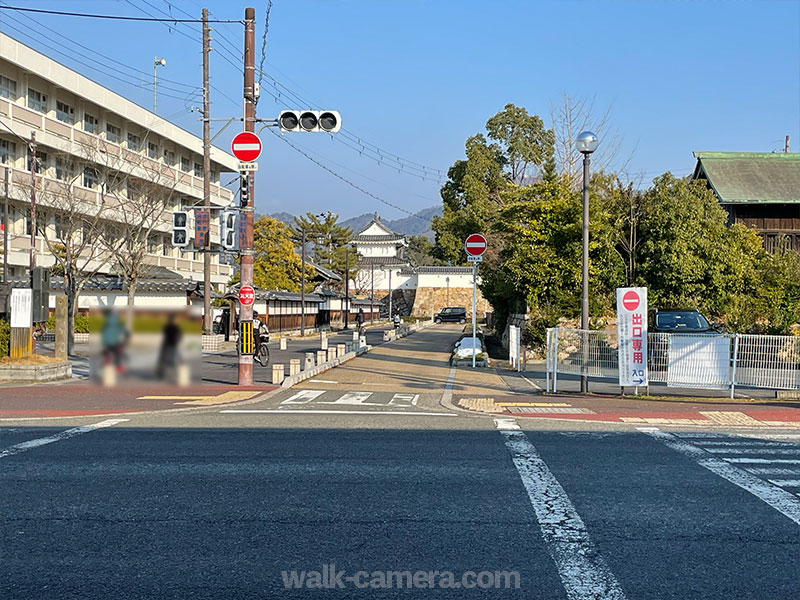 田辺城の城門