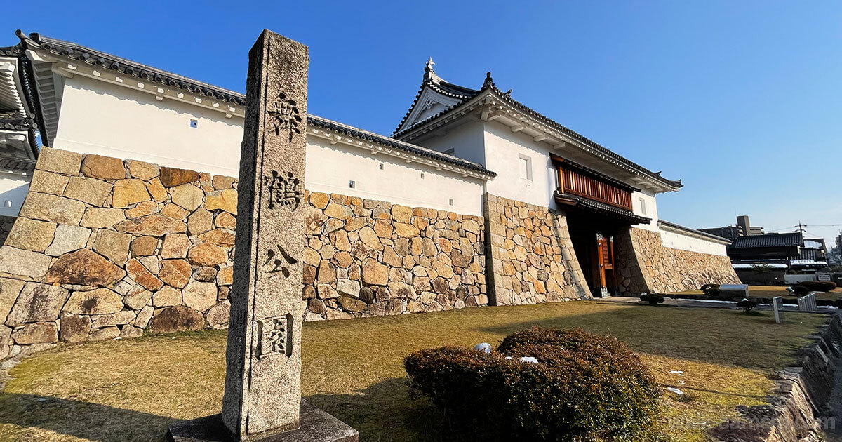 田辺城 舞鶴公園 徒歩 行き方 最寄り駅 所要時間