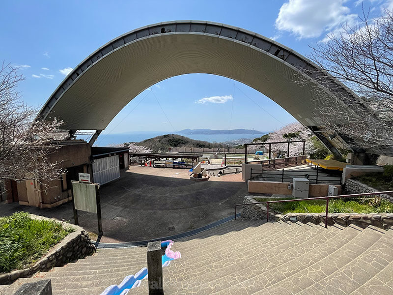 須磨浦山上遊園 花の広場 見どころ