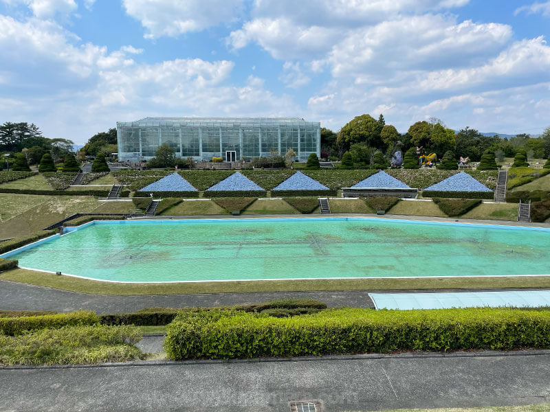 浜松フラワーパーク 噴水池 見どころ