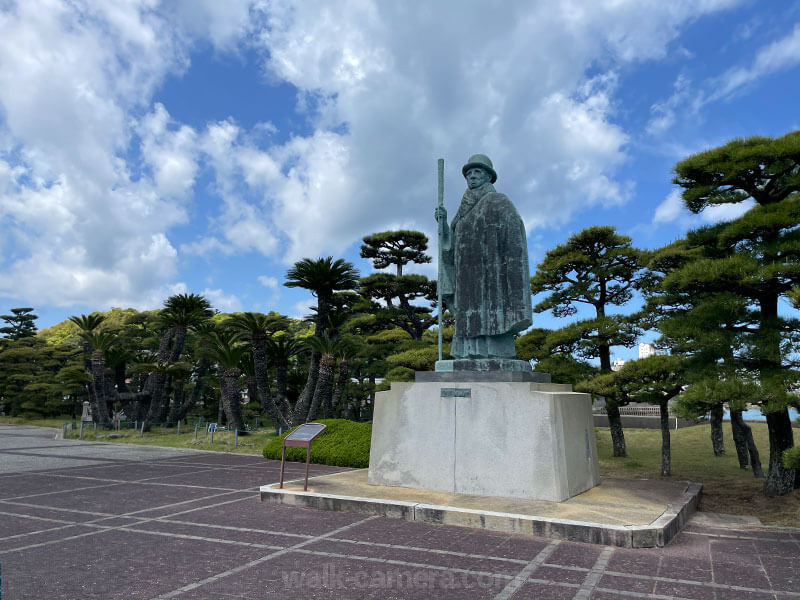 ミキモト真珠島 御木本幸吉銅像