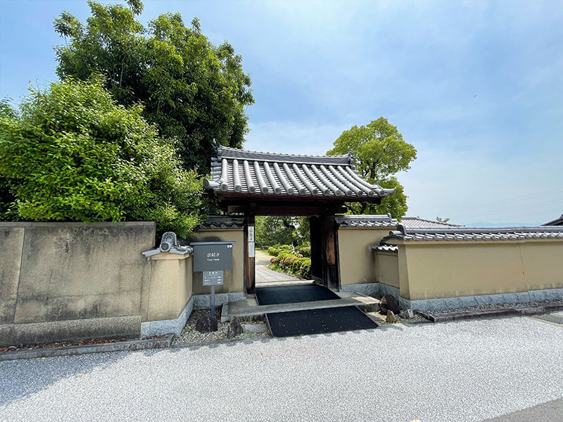 法起寺を参拝