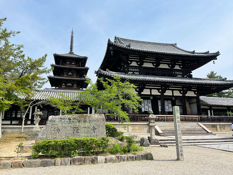 法隆寺を参拝