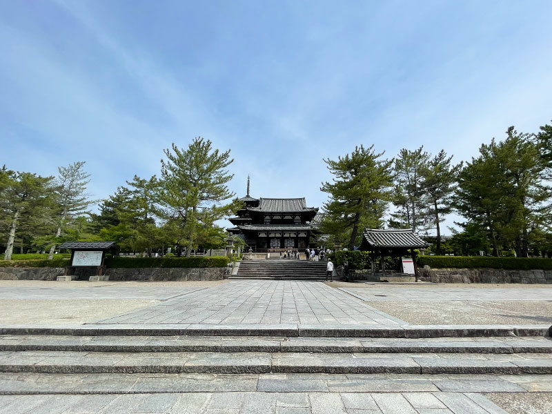 法隆寺を観光する所要時間の目安