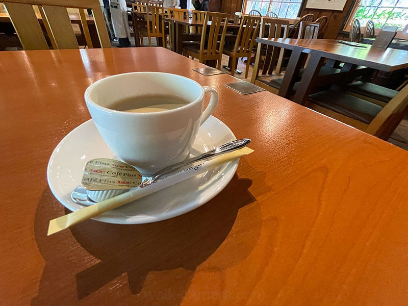 六甲高山植物園 山小屋カフェ エーデルワイス コーヒー