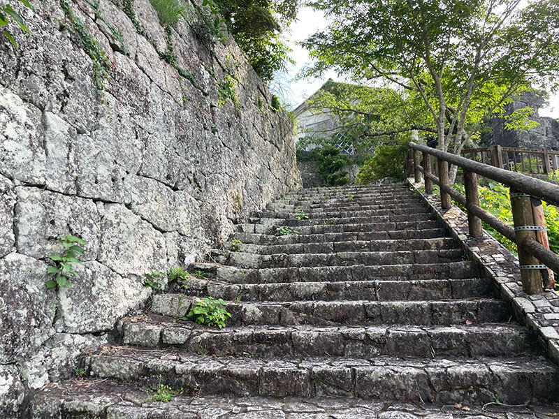 新宮城跡（丹鶴城公園） 石垣の見どころ