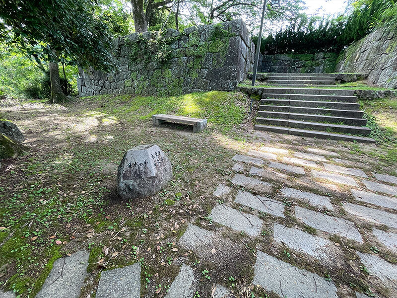 新宮城跡 松ノ丸跡（三の丸）