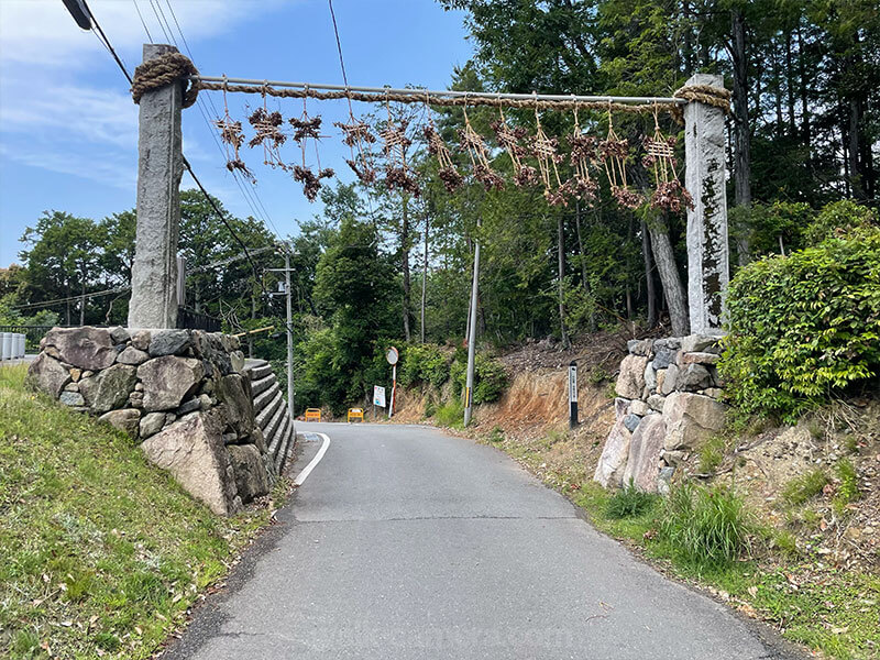 神峯山寺 勧請掛けまで戻る