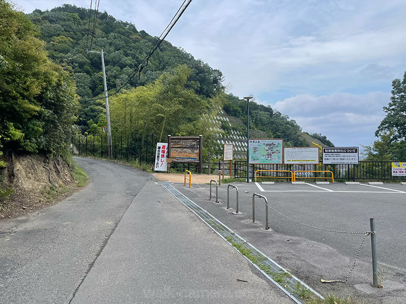 神峯山寺 駐車場