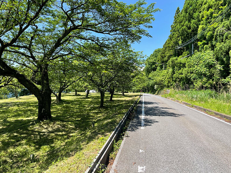 余呉湖 尾の呂が浜
