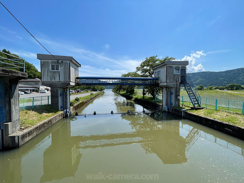 余呉導水路の見どころ