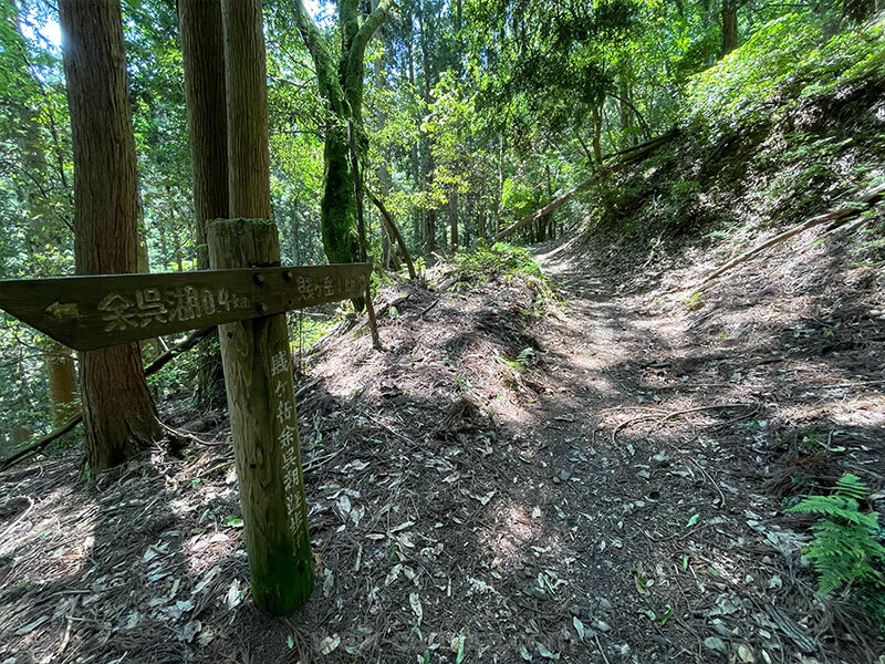 賤ヶ岳登山道の道のり3