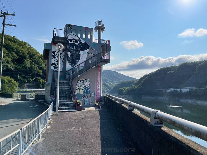 一庫ダム(知明湖)の展望台