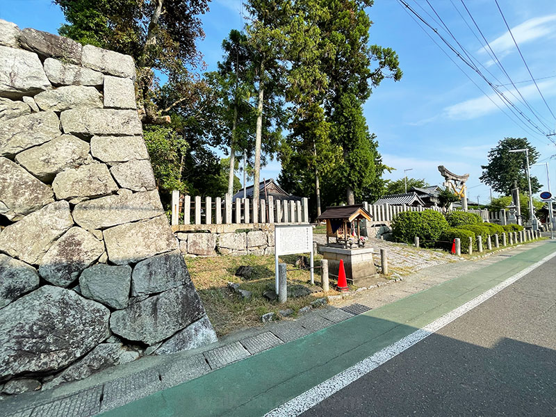 小浜城跡に到着