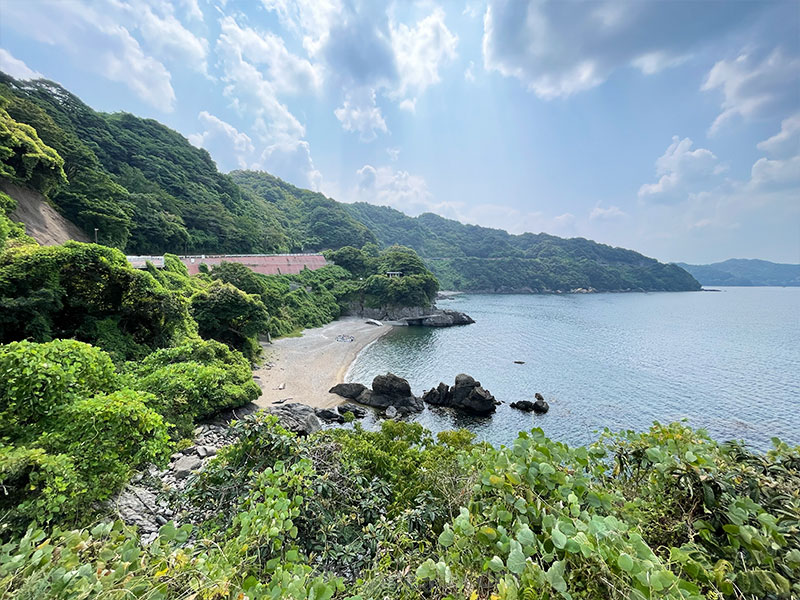 小浜公園 展望台を散策