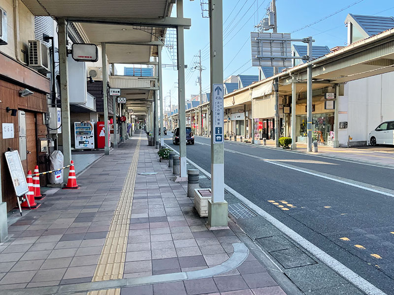 JR小浜駅から人魚の浜への徒歩での行き方