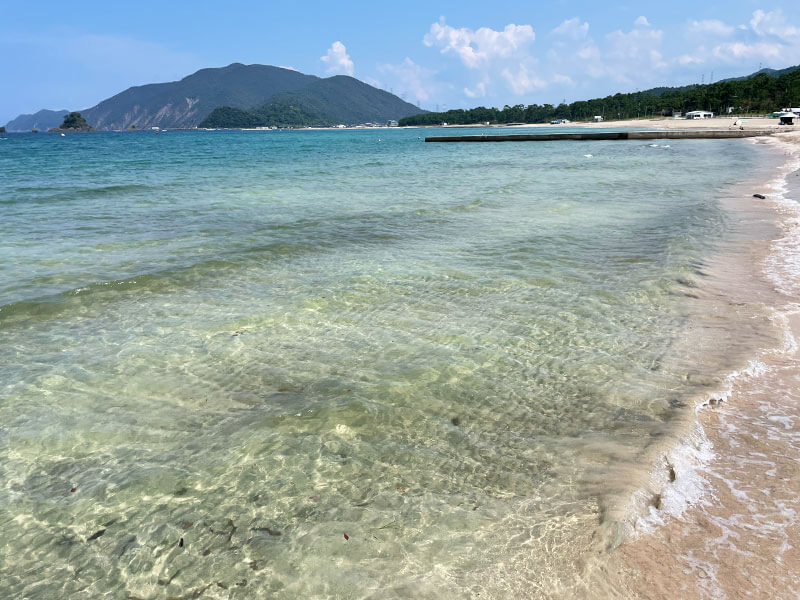 鳥居浜海水浴場の見どころ
