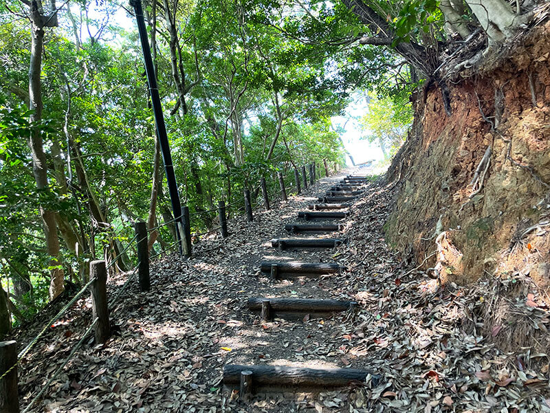 明鏡洞（城山公園）天王山 遊歩道