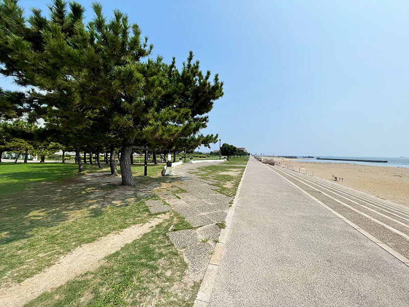 アジュール舞子 舞子東海浜緑地(芝生広場)