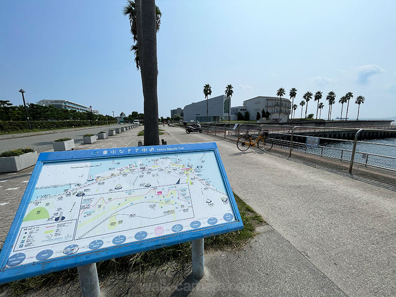 舞子公園から垂水なぎさ街道を歩いて垂水駅方面へ